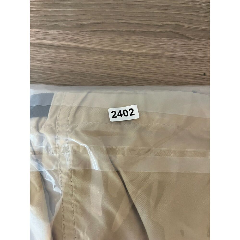 Vtg Patagonia Go II Zip Off Pants Beige Nylon Men's M Belted Cargo Zip Ankle - Picture 11 of 11